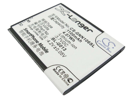 Battery For Gionee Gn106, Gn109 3.7v, 1100mah - 4.07wh Mobile, SmartPhone Cameron Sino Technology Limited   