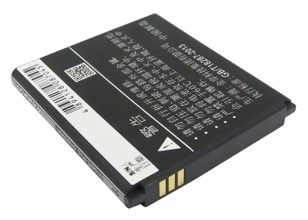 Battery For Gionee Gn170 3.7v, 1750mah - 6.48wh Mobile, SmartPhone Cameron Sino Technology Limited   