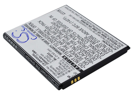 Battery For Gionee X805 3.7v, 2000mah - 7.40wh Batteries for Electronics Cameron Sino Technology Limited   