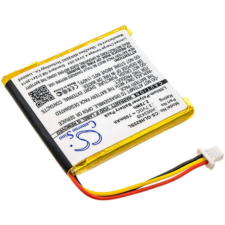 Battery For Globalsat, Gh625xt, 3.7v, 750mah - 2.78wh Batteries for Electronics Cameron Sino Technology Limited   