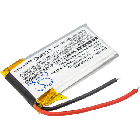 Battery For Gn, Gn9330, Netcom 9330, 3.7v, 180mah - 0.67wh Wireless Headset Cameron Sino Technology Limited   