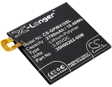 Battery For Google, B2pw4100, Nexus S1, Nexus S1 Global Td-lte 3.85v, 2700mah - 10.40wh Mobile, SmartPhone Cameron Sino Technology Limited   