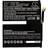 Battery For Google, C1502w, C1552b, Pixel C 3.8v, 8900mah - 33.82wh Tablet Cameron Sino Technology Limited   