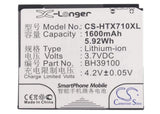 Battery For Google G20 3.7v, 1600mah - 5.92wh Mobile, SmartPhone Cameron Sino Technology Limited   