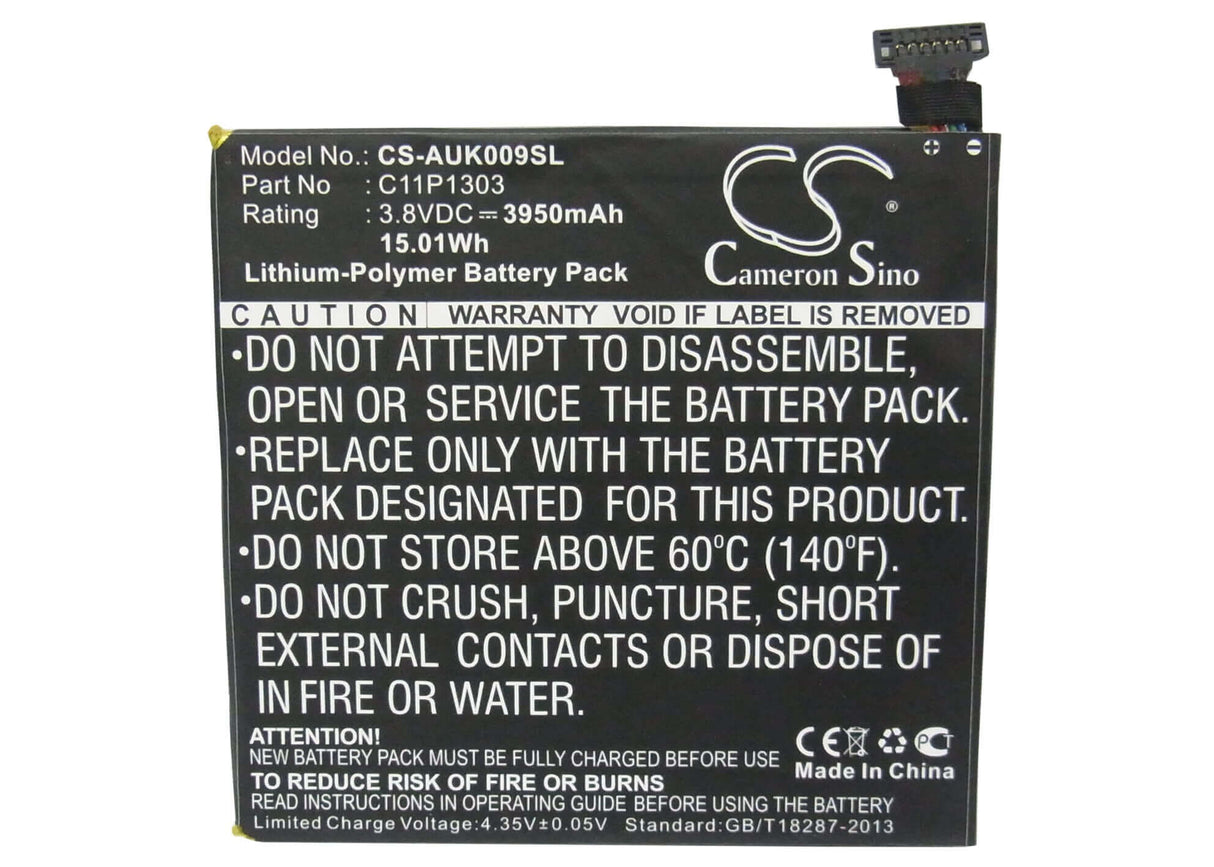 Battery For Google Nexus 7, Nexus 7, Me571k 3.8v, 3950mah - 15.01wh Tablet Cameron Sino Technology Limited   