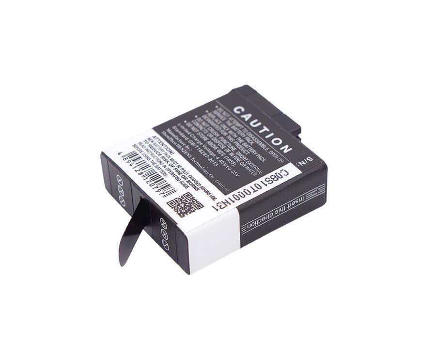 Battery For Gopro, Asst1, Chdhx-501, Hero 5 3.85v, 1250mah - 4.81wh Camera Cameron Sino Technology Limited   