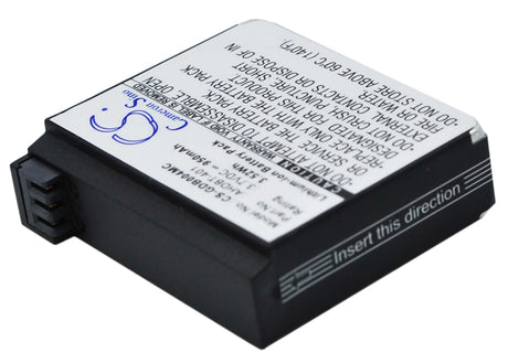 Battery For Gopro Hero 4, Hero 4 3.7v, 950mah - 3.52wh Camera Cameron Sino Technology Limited   