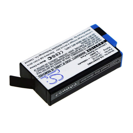 Battery For Gopro, Max 3.85v, 1400mah - 5.39wh Camera Cameron Sino Technology Limited   