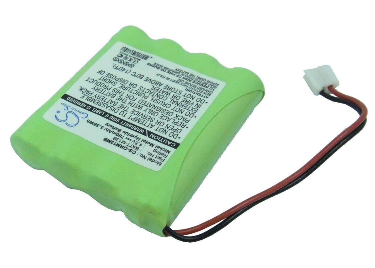 Battery For Graco, M, M13b8720-000 4.8v, 700mah - 3.36wh BabyPhone Cameron Sino Technology Limited   