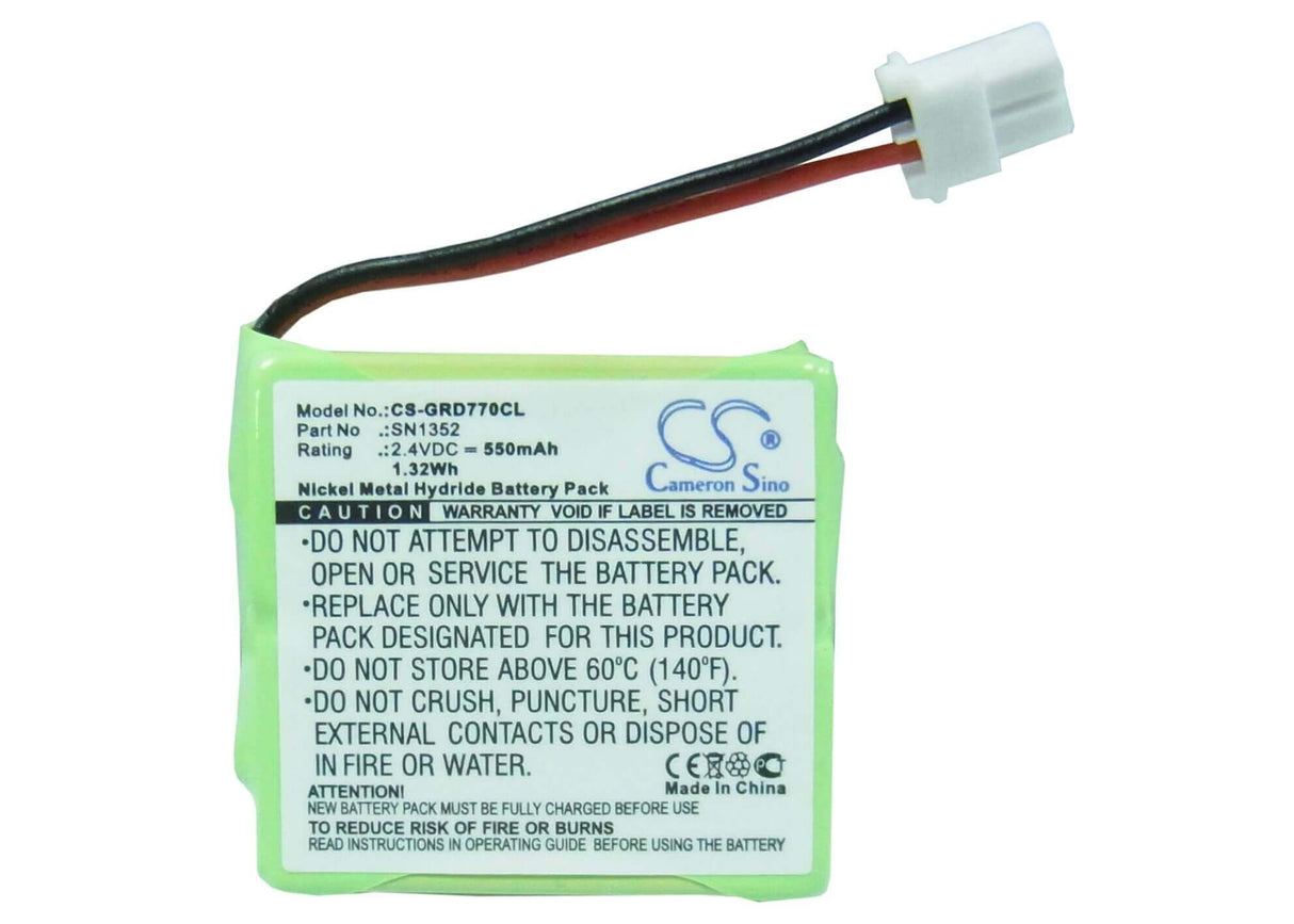 Battery For Grundig, D770a 2.4v, 550mah - 1.32wh Cordless Phone Cameron Sino Technology Limited (Cordless Phone)   