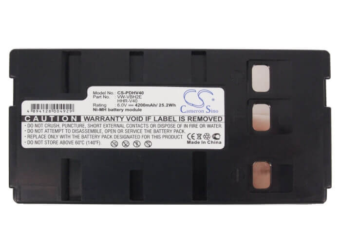 Battery For Grundig Lc-355, Lc-400, Lc-410, Lc-450, 6v, 4200mah - 25.20wh Camera Cameron Sino Technology Limited (Suspended)   