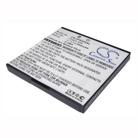 Battery For Hagenuk E20 3.7v, 600mah - 2.22wh Mobile, SmartPhone Cameron Sino Technology Limited   