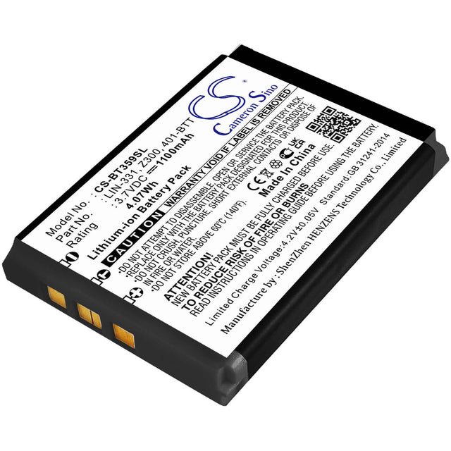 Battery For Haicom Hi-401bt, Hi-405iii, Hi-601vt 3.7v, 1150mah - 4.26wh GPS, Navigator Cameron Sino Technology Limited   