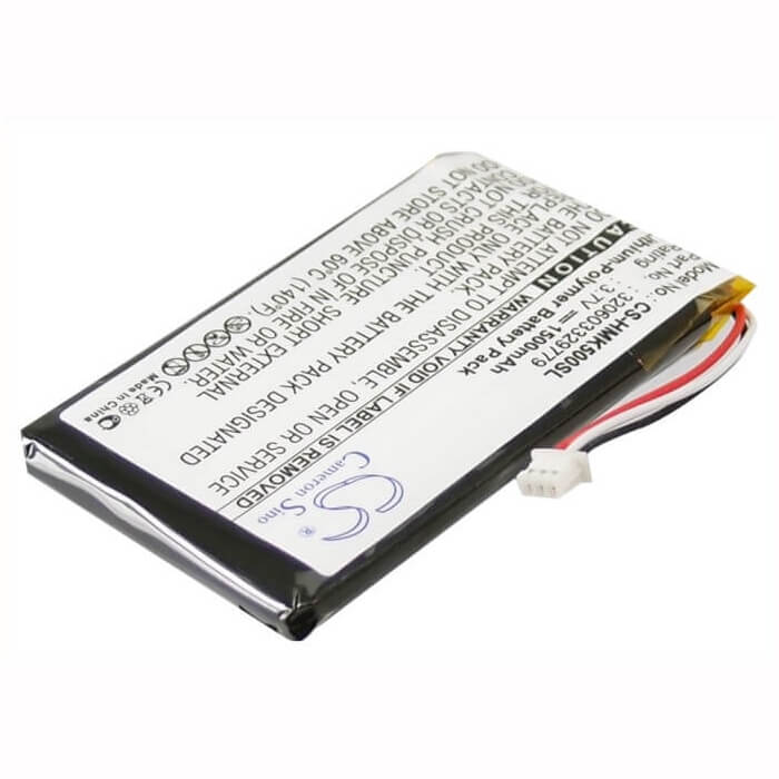 Battery For Harmon Kardon Gps-500 3.7v, 1500mah - 5.55wh GPS, Navigator Cameron Sino Technology Limited   