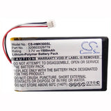 Battery For Harmon Kardon Gps-500 3.7v, 1500mah - 5.55wh GPS, Navigator Cameron Sino Technology Limited   