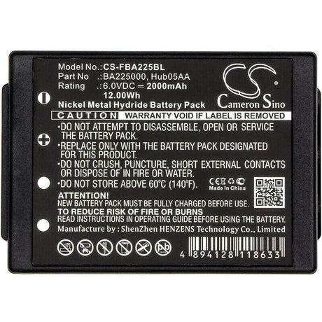 Battery For Hbc, Linus 6, Radiomatic Eco, Spectrum 1, Spectrum 2 6v, 2000mah - 12.00wh Crane Remote Control Cameron Sino Technology Limited   