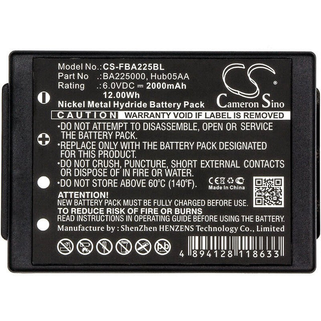 Battery For Hbc, Linus 6, Radiomatic Eco, Spectrum 1, Spectrum 2 6v, 2000mah - 12.00wh Crane Remote Control Cameron Sino Technology Limited   