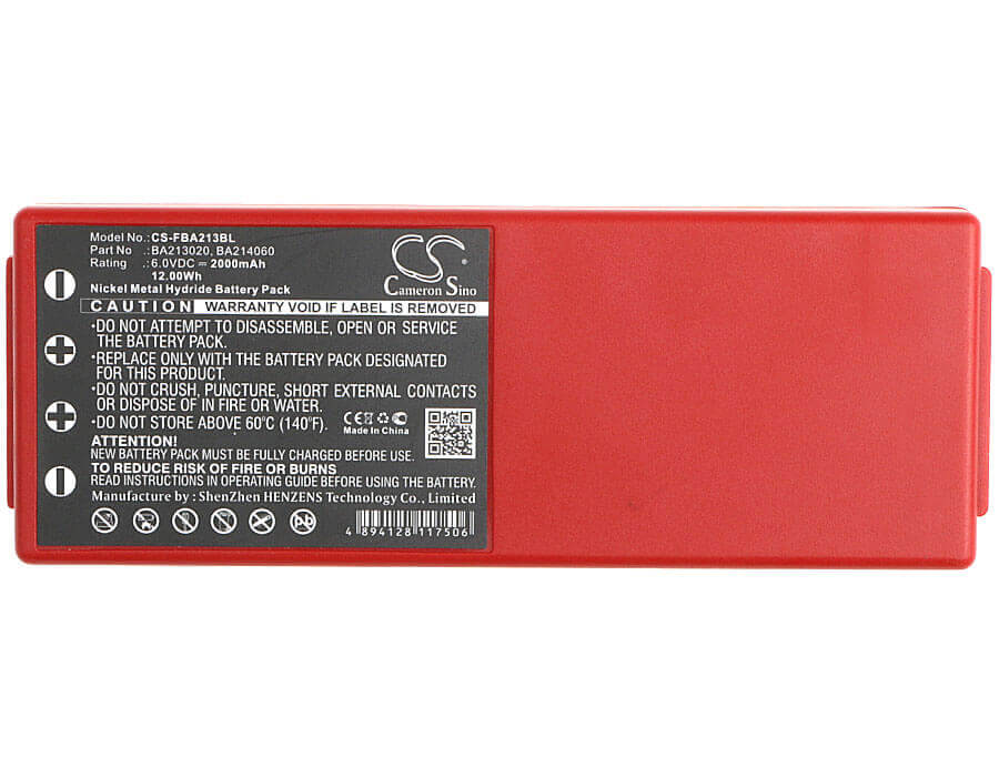 Battery For Hbc, Radiomatic Spectrum 2, Radiomatic Spectrum 6v, 2000mah - 12.00wh Batteries for Electronics Cameron Sino Technology Limited   
