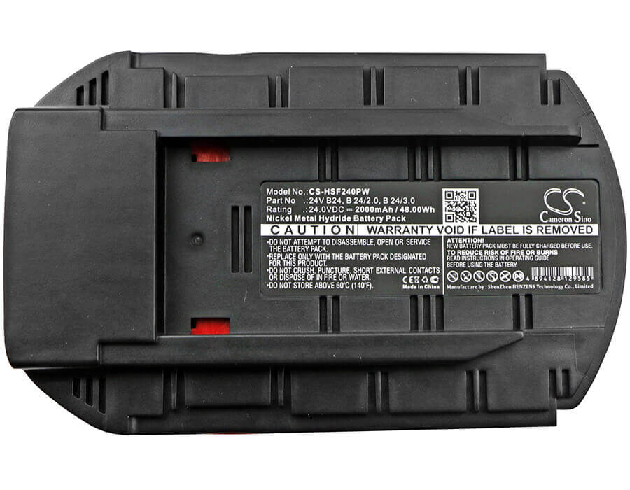 Battery For Hilti, Sfl 24, Te 2-a, Uh 240-a, Wsc 55-a24 24v, 2000mah - 48.00wh Power Tools Cameron Sino Technology Limited (Power Tools)   