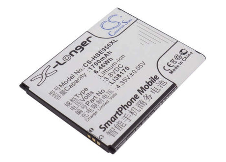 Battery For Hisense E956q, U958, Hs-eg958 3.8v, 1700mah - 6.46wh Mobile, SmartPhone Cameron Sino Technology Limited   