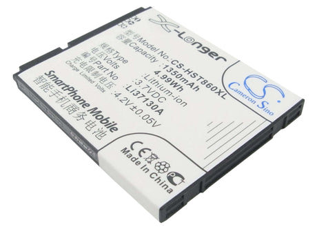 Battery For Hisense Hs-e86, T89 3.7v, 1350mah - 5.00wh Mobile, SmartPhone Cameron Sino Technology Limited   