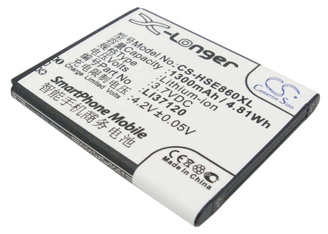 Battery For Hisense Hs-e860, E860, E860c 3.7v, 1300mah - 4.81wh Mobile, SmartPhone Cameron Sino Technology Limited   