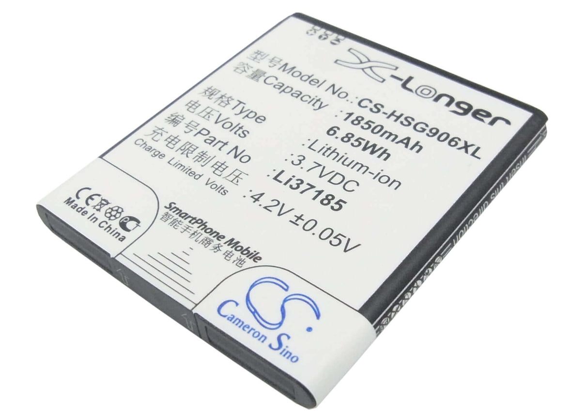 Battery For Hisense Hs-eg906 3.7v, 1850mah - 6.85wh Mobile, SmartPhone Cameron Sino Technology Limited   