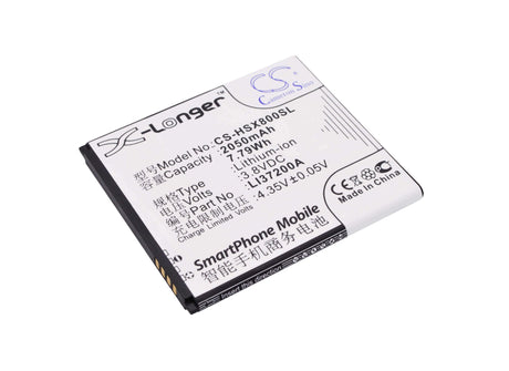 Battery For Hisense Hs-x8t, T9, U9 3.8v, 2050mah - 7.79wh Mobile, SmartPhone Cameron Sino Technology Limited   