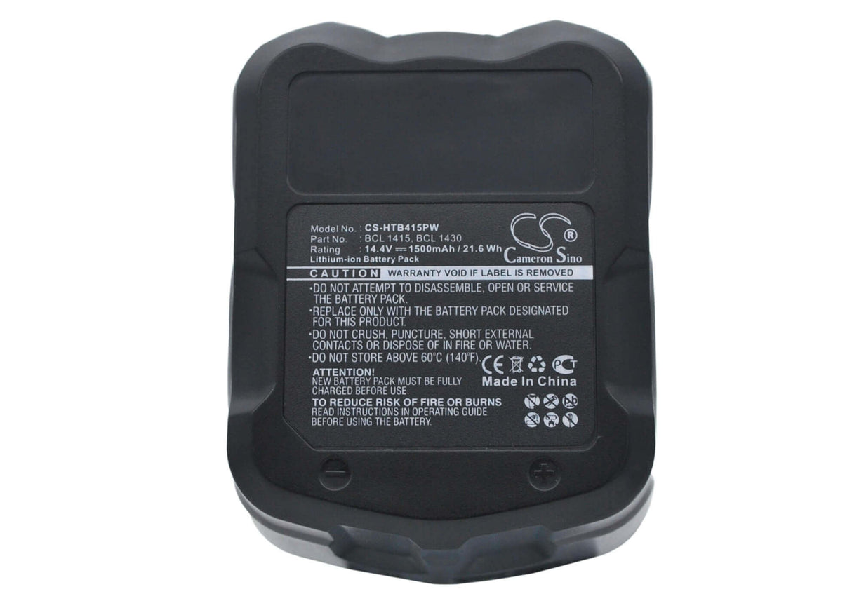 Battery For Hitachi C-2, Cj 14dl, Dh 14dl 14.4v, 1500mah Power Tools Cameron Sino Technology Limited (Power Tools)   