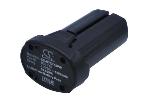 Battery For Hitachi Wh7dl 7.2v, 1500mah - 10.80wh Power Tools Cameron Sino Technology Limited (Power Tools)   