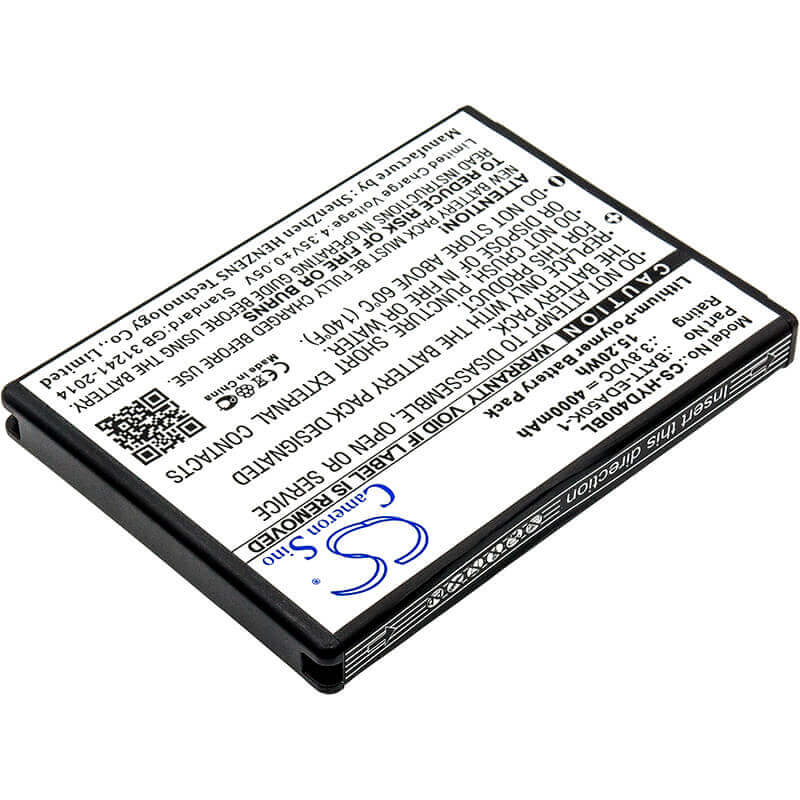 Battery For Honeywell, Eda50, Eda50hc, Scanpal Eda40 3.8v, 4000mah - 15.20wh Barcode Scanner Cameron Sino Technology Limited   