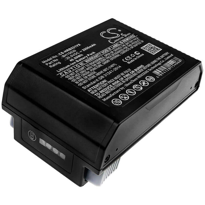 Battery For Hoover, Bh12001, Bh53310, Bh53350 20v, 2000mah - 40.00wh Vacuum Cameron Sino Technology Limited   