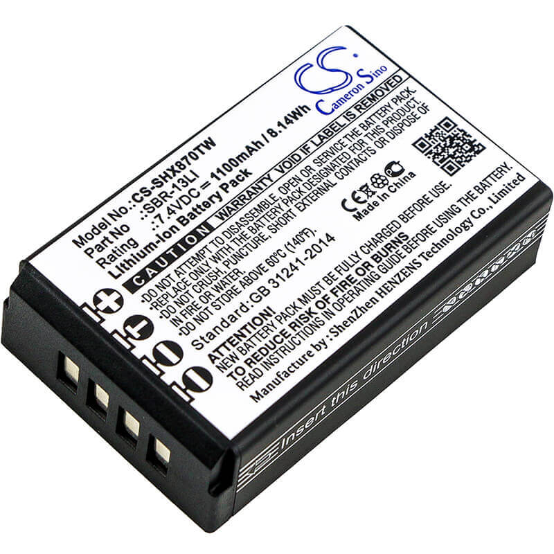 Battery For Horizon, Hx870, Hx870e, Standard Horizon 7.4v, 1100mah - 21.00wh Two-Way Radio Cameron Sino Technology Limited   