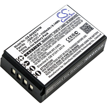 Two Way Radio battery For Horizon, Hx870, Hx870e, Standard Horizon 7.4v, 1100mah - 21.00wh