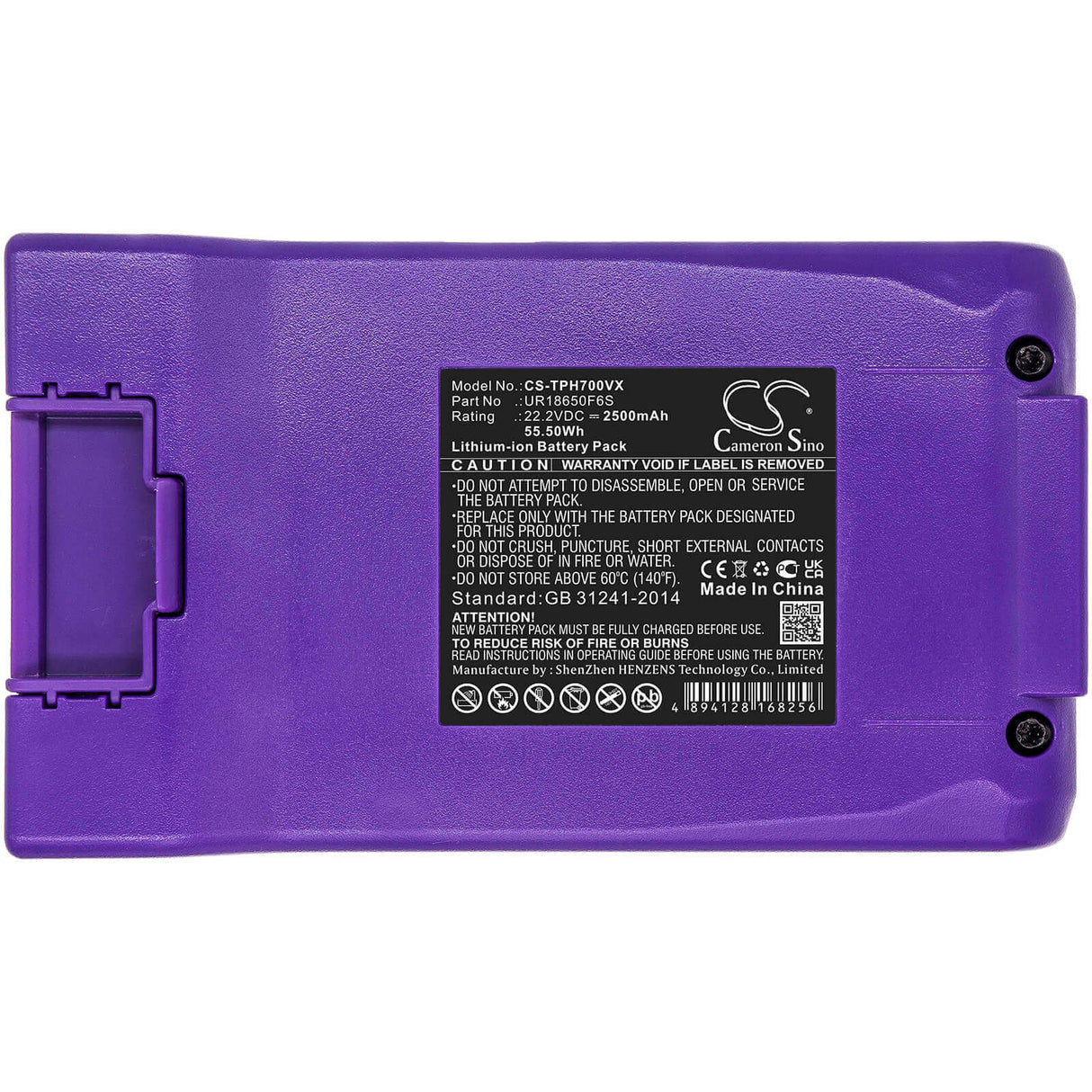 Battery For Hosome, Tph07 22.2v, 2500mah - 55.50wh Batteries for Electronics Cameron Sino Technology Limited   