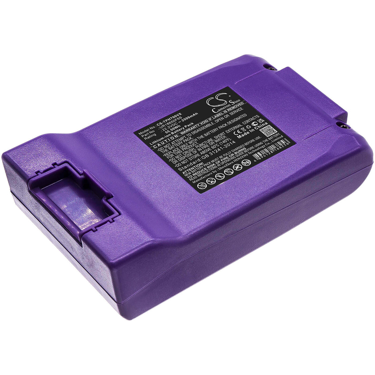 Battery For Hosome, Tph07 22.2v, 2500mah - 55.50wh Batteries for Electronics Cameron Sino Technology Limited   