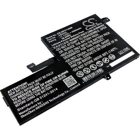 Battery For Hp, 1bs76ut, 1fx82utaba, 1fx83utaba 11.1v, 3500mah - 38.85wh Notebook, Laptop Cameron Sino Technology Limited   