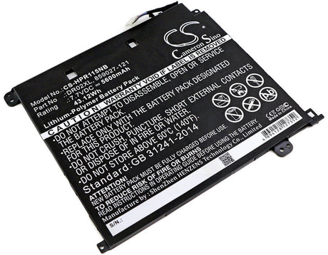 Battery For Hp, Chromebook 11 G5, Chromebook 11-v, Chromebook 7.7v, 5600mah - 43.12wh Notebook, Laptop Cameron Sino Technology Limited   