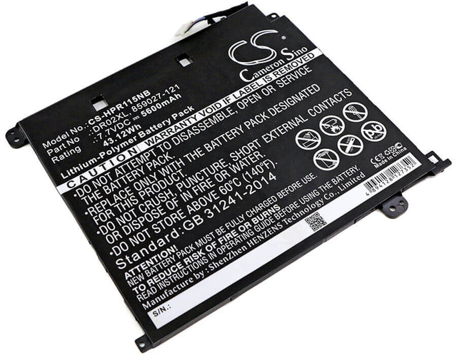 Notebook battery For Hp, Chromebook 11 G5, Chromebook 11-v, 7.7v, 5600mah - 43.12wh Notebook, Laptop Cameron Sino Technology Limited   