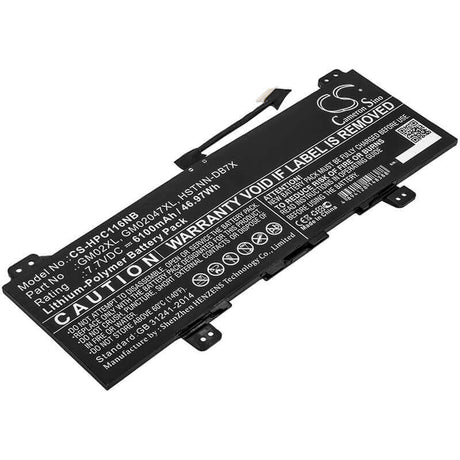 Battery For Hp, Chromebook 11 G6, Chromebook 11 G6 Ee, Chromebook 11 G7 7.7v, 6100mah - 46.97wh Notebook, Laptop Cameron Sino Technology Limited   