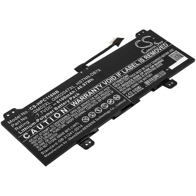 Battery For Hp, Chromebook 11 G6, Chromebook 11 G6 Ee, Chromebook 11 G7 7.7v, 6100mah - 46.97wh Notebook, Laptop Cameron Sino Technology Limited   