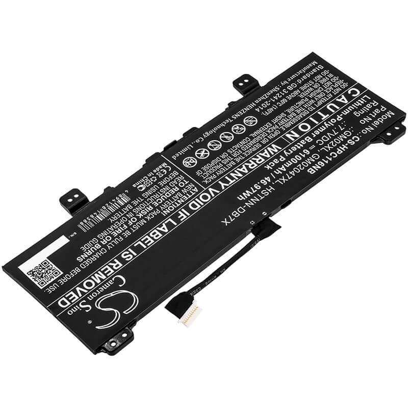 Battery For Hp, Chromebook 11 G6, Chromebook 11 G6 Ee, Chromebook 11 G7 7.7v, 6100mah - 46.97wh Notebook, Laptop Cameron Sino Technology Limited   