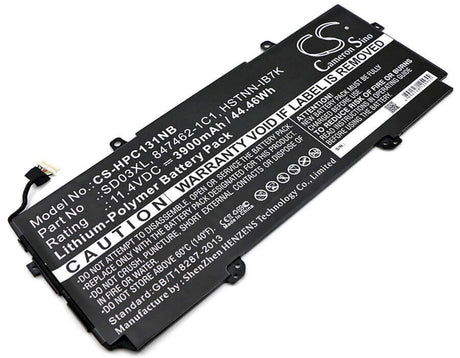 Battery For Hp, Chromebook 13 G1 11.4v, 3900mah - 44.46wh Notebook, Laptop Cameron Sino Technology Limited   