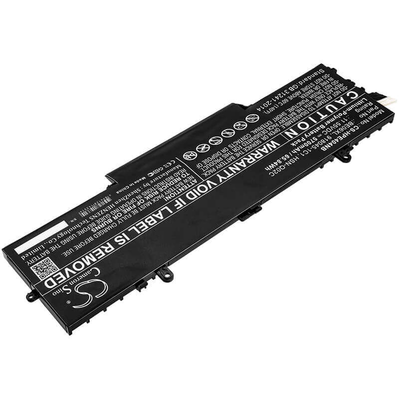 Battery For Hp, Elitebook 1040 G4, Elitebook 1040 G4-2xu40ut 11.55v, 5700mah - 65.84wh Notebook, Laptop Cameron Sino Technology Limited   