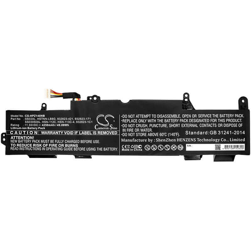 Battery For Hp, Elitebook 735 G5, Elitebook 735 G5 (3pj63aw), Elitebook 735 G5 (3un62ea) 11.55v, 4250mah - 49.09wh Notebook, Laptop Cameron Sino Technology Limited   