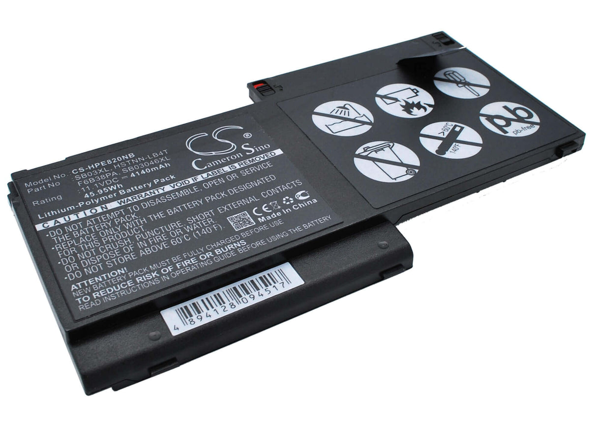 Battery For Hp Elitebook 820, Elitebook 820 G1 11.1v, 4140mah - 45.95wh Notebook, Laptop Cameron Sino Technology Limited   