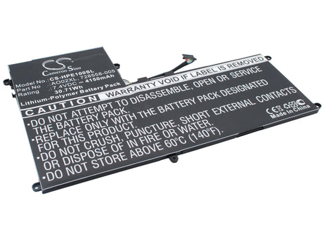 Battery For Hp Elitepad 1000, Elitepad 1000 G2, F1q77ea 7.4v, 4150mah - 30.71wh Tablet Cameron Sino Technology Limited   