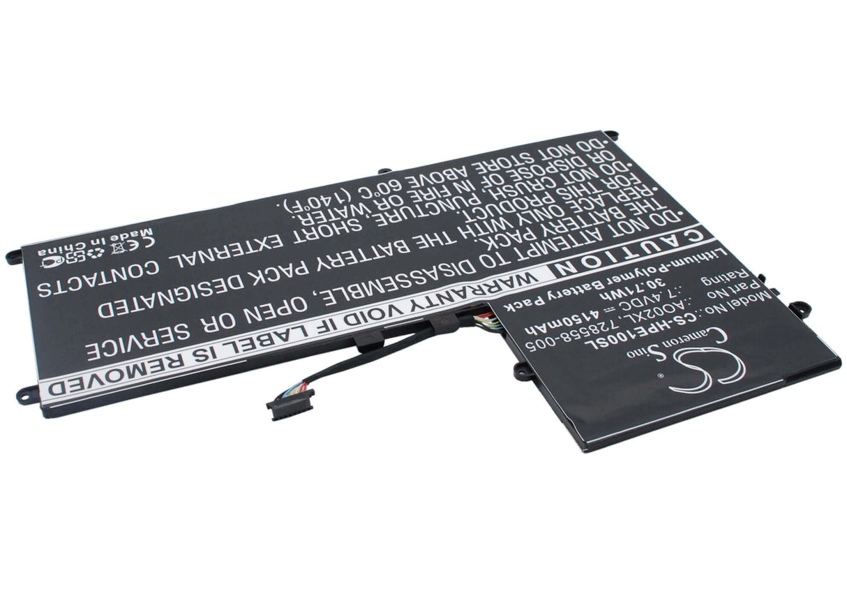 Battery For Hp Elitepad 1000, Elitepad 1000 G2, F1q77ea 7.4v, 4150mah - 30.71wh Tablet Cameron Sino Technology Limited   