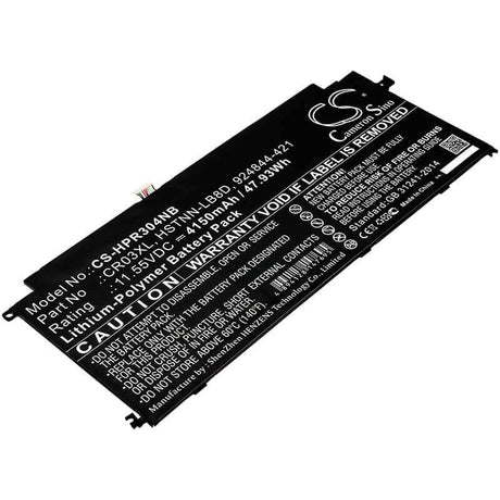 Battery For Hp, Envy 12-e000 X2 Detachable Pc, Envy 12-g000 X2 Detachable Pc, Envy X2 12-e000 Cto 11.55v, 4150mah - 47.93wh Notebook, Laptop Cameron Sino Technology Limited   