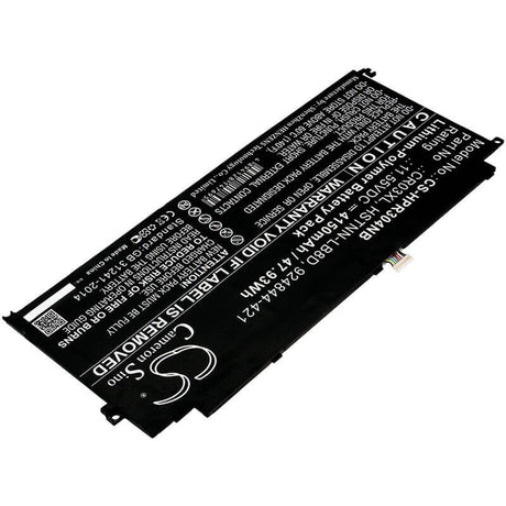 Battery For Hp, Envy 12-e000 X2 Detachable Pc, Envy 12-g000 X2 Detachable Pc, Envy X2 12-e000 Cto 11.55v, 4150mah - 47.93wh Notebook, Laptop Cameron Sino Technology Limited   